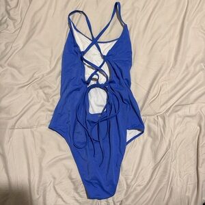 PINK Victoria's Secret Blue Swimsuit